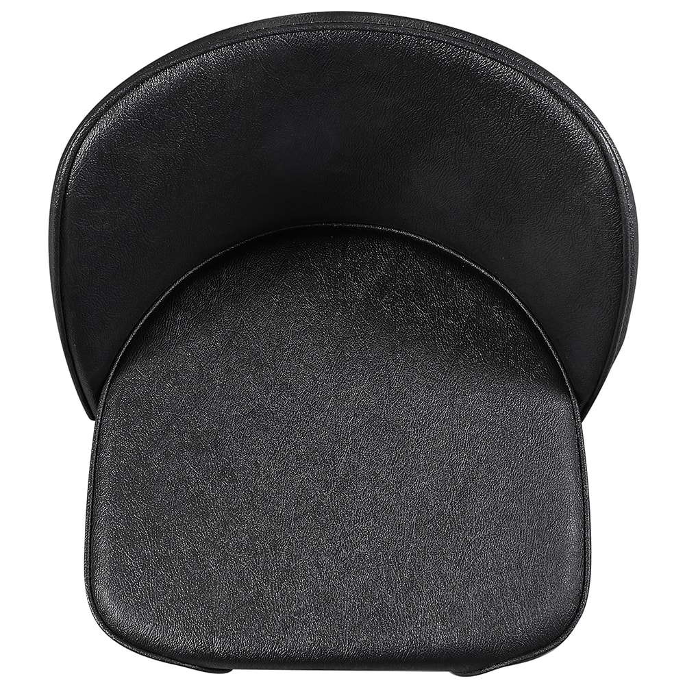 Royal Industries ROY 7714 SB Replacement Bucket Bar Stool Seat, Black Vinyl