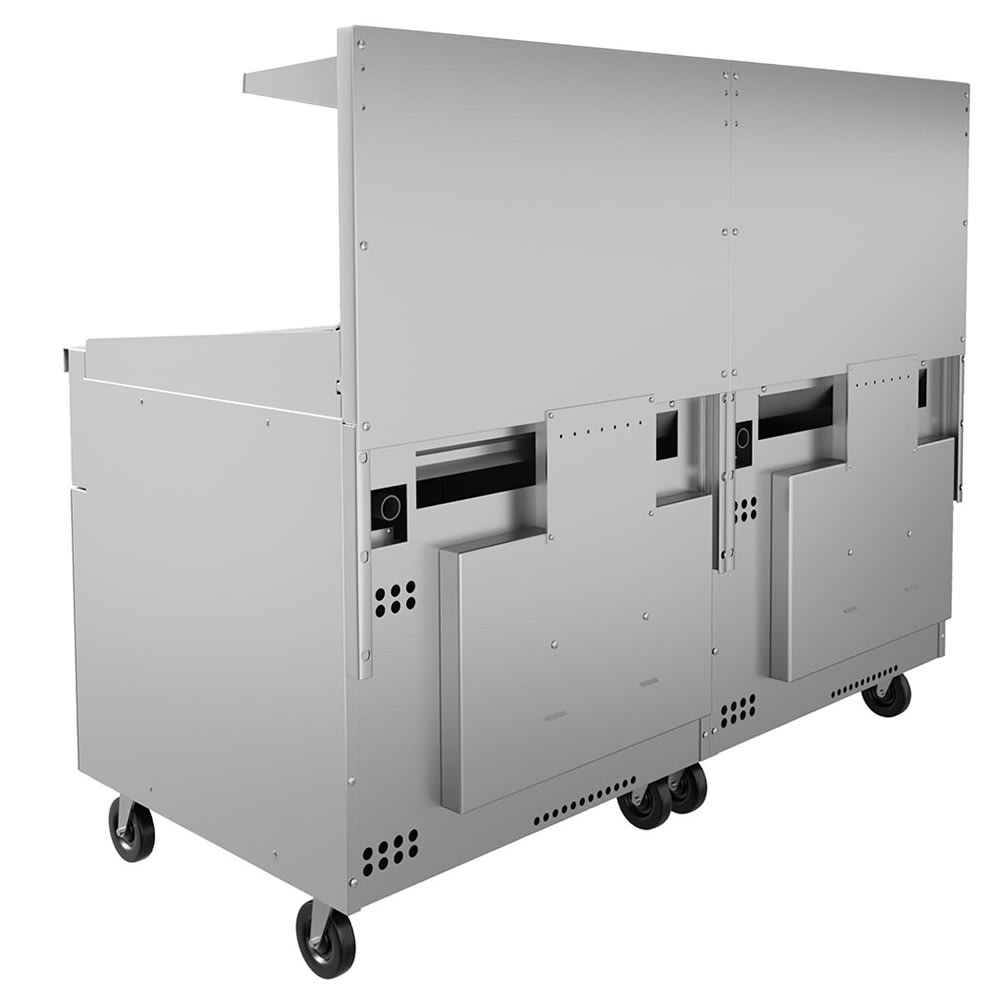 Vulcan 72CC6B36G 72" 6 Burner Gas Range w/ Griddle & (2) Convection