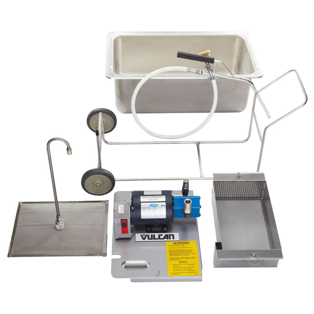 Vulcan MF1 110 lb Commercial Fryer Filter Suction, 120v