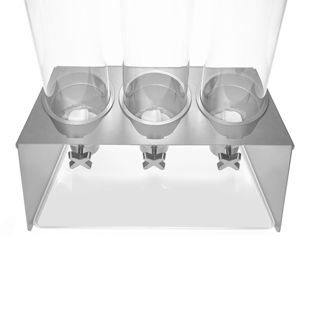 Rosseto EZ564 Countertop Dry Food Dispenser, (3) 1 3/10 gal Hoppers