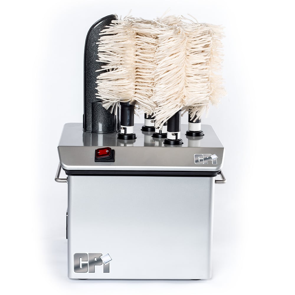 CPI GP5SILVER 5 Brush Stemware Dryer/Polisher (350) Glasses/hr