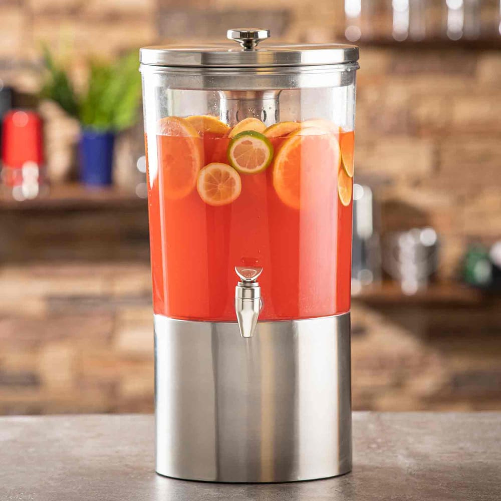 Tablecraft 10450 2 1/2 gal Beverage Dispenser Plastic Container