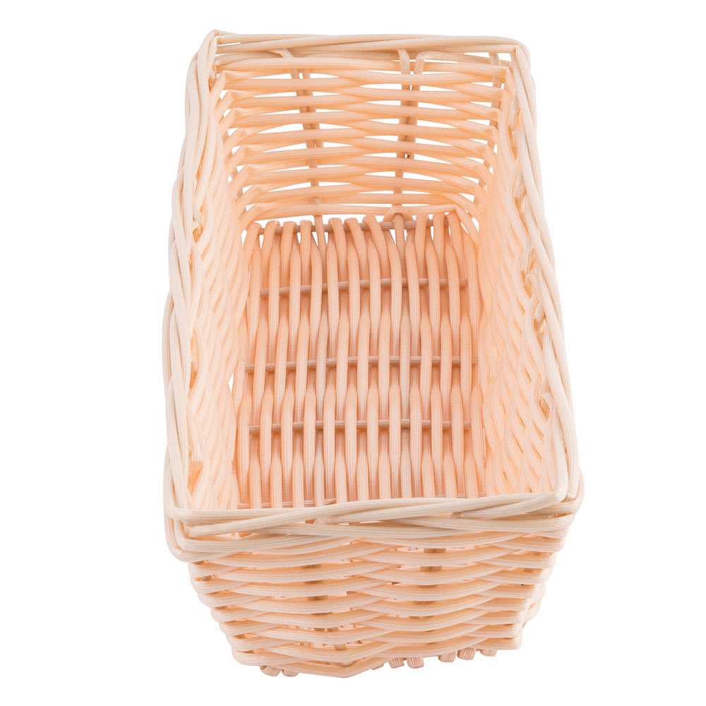 Tablecraft 1116W Handwoven Basket, 9 x 3 1/2 x 2", Polypropylene