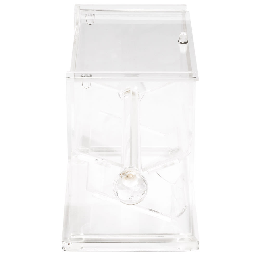 Tablecraft 226 Single Sided Stir Stick Dispenser Clear