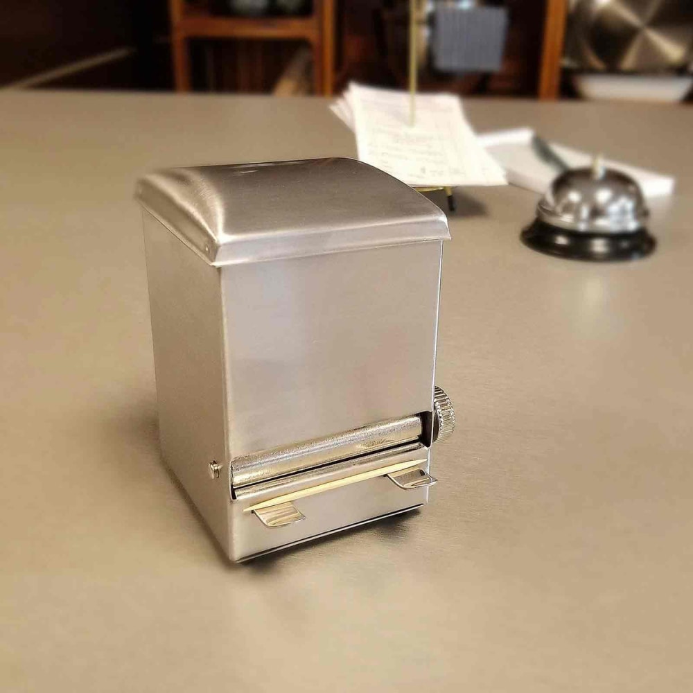 Tablecraft 236 Toothpick Dispenser, Stainless