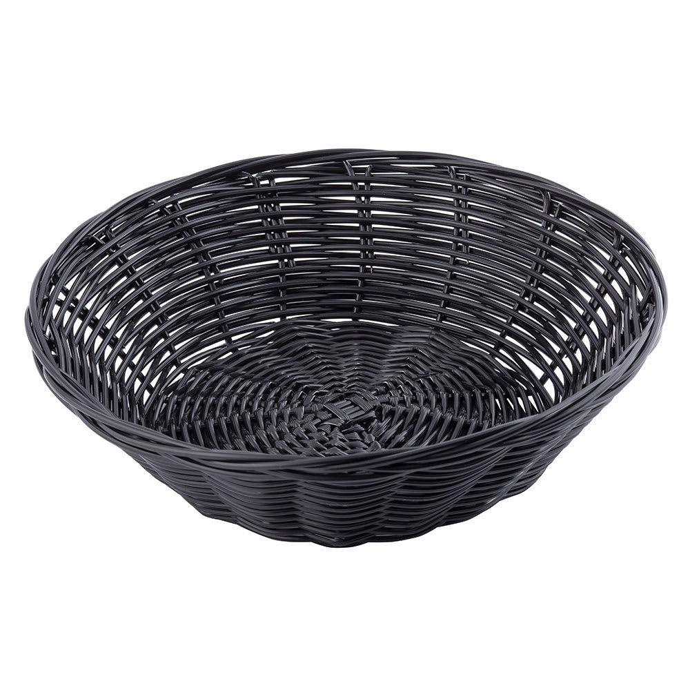Tablecraft 2475 Handwoven Basket 8 1/2 x 2 1/4", Polypropylene Cord