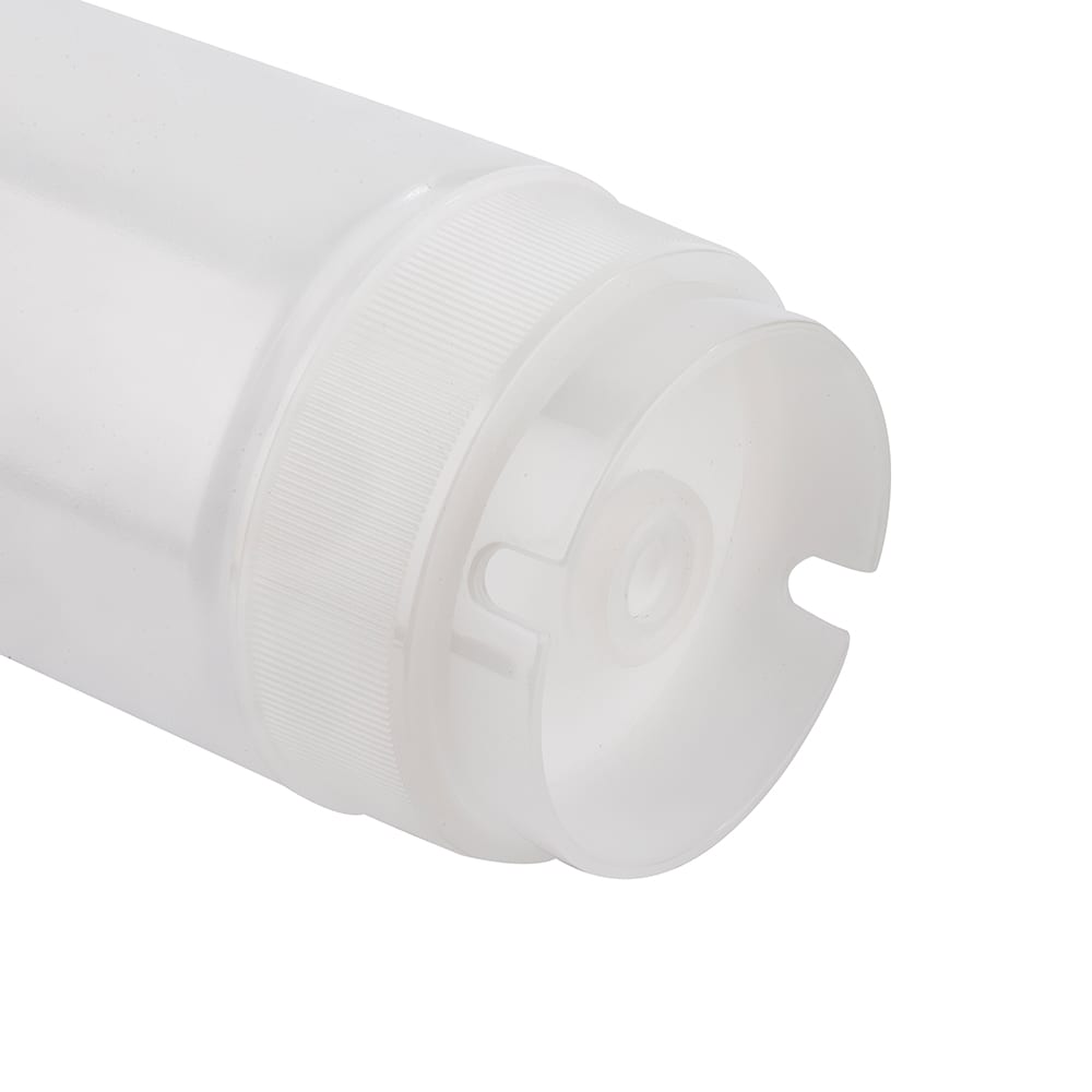 Tablecraft 24SV DualWay Squeeze Dispenser w/ ValveTop 63mm Opening, 24 oz