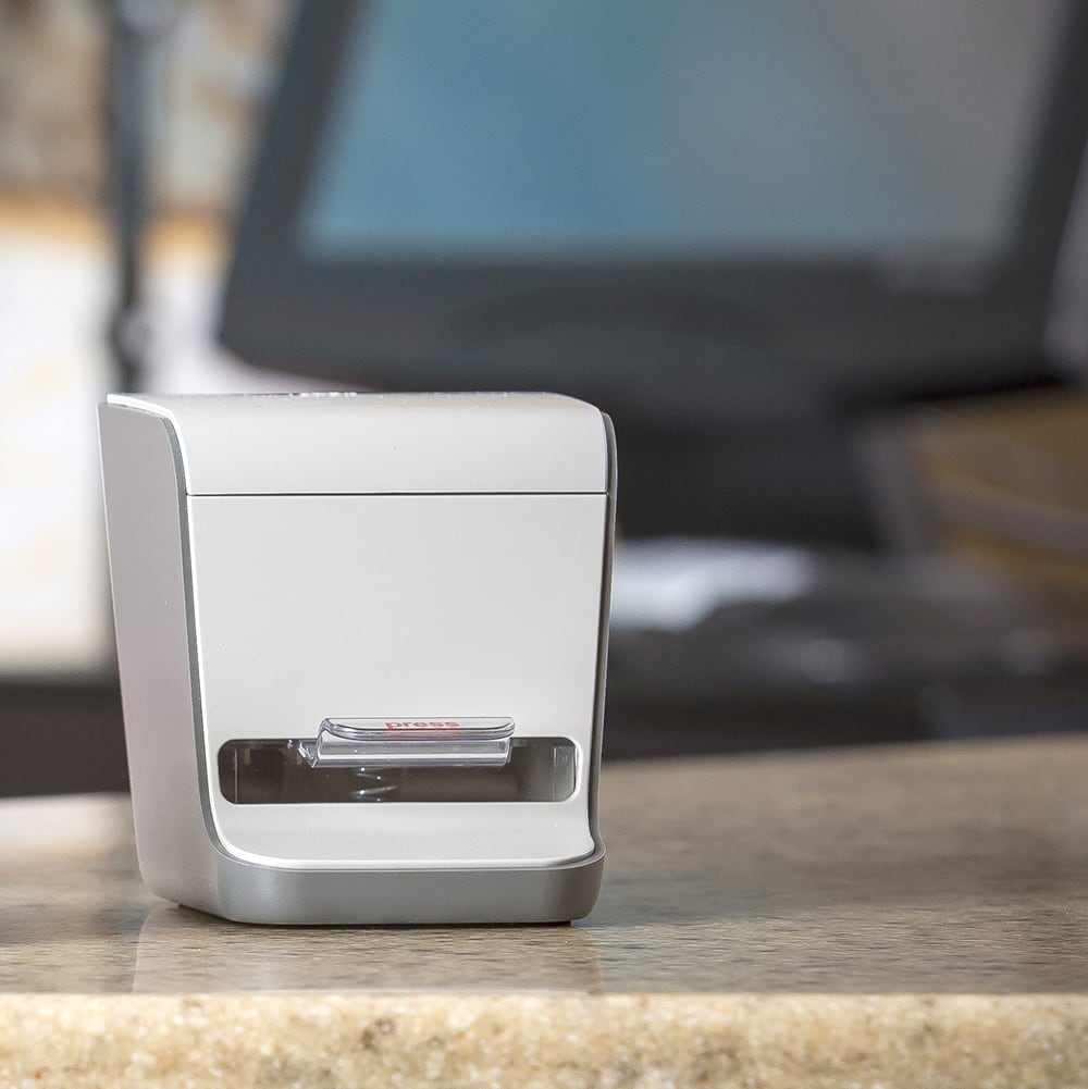 Tablecraft 336P Top Loading Toothpick Dispenser 4 1/8" x 3 1/2" x 3 3