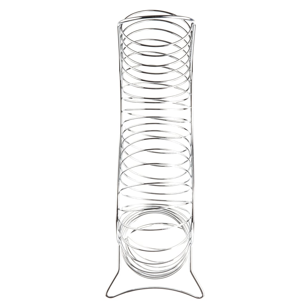 Tablecraft FC1649 Vertical Curved Fruit Basket 3 5/8x17 1/2" Chrome