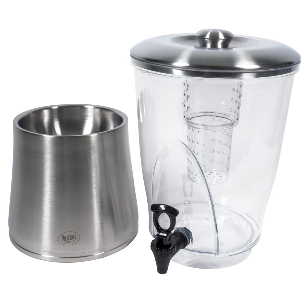 Tablecraft N175 3 1/2 gal Beverage Dispenser w/ Infuser Plastic