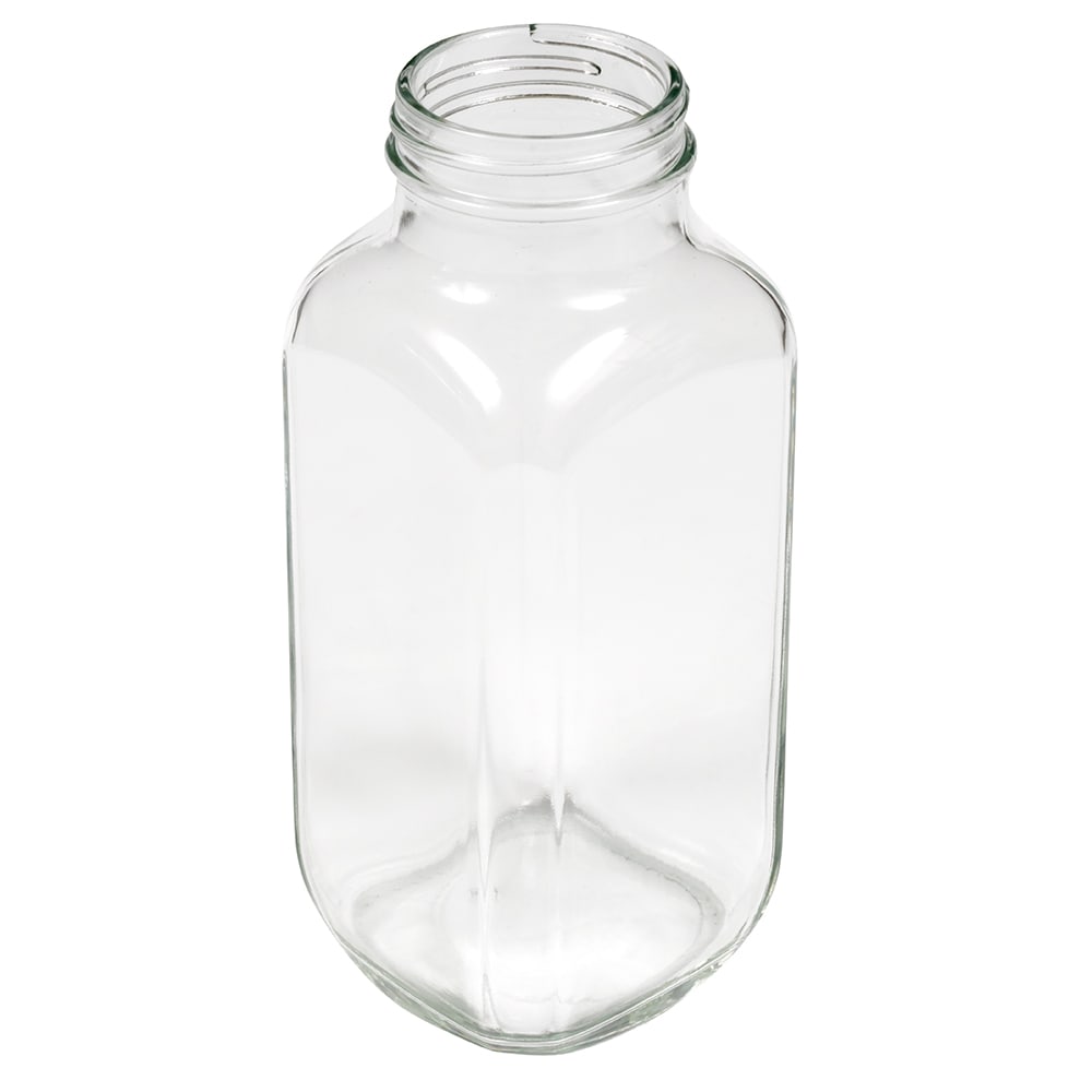 4 oz Square Glass Bottle w/ Spray Pump