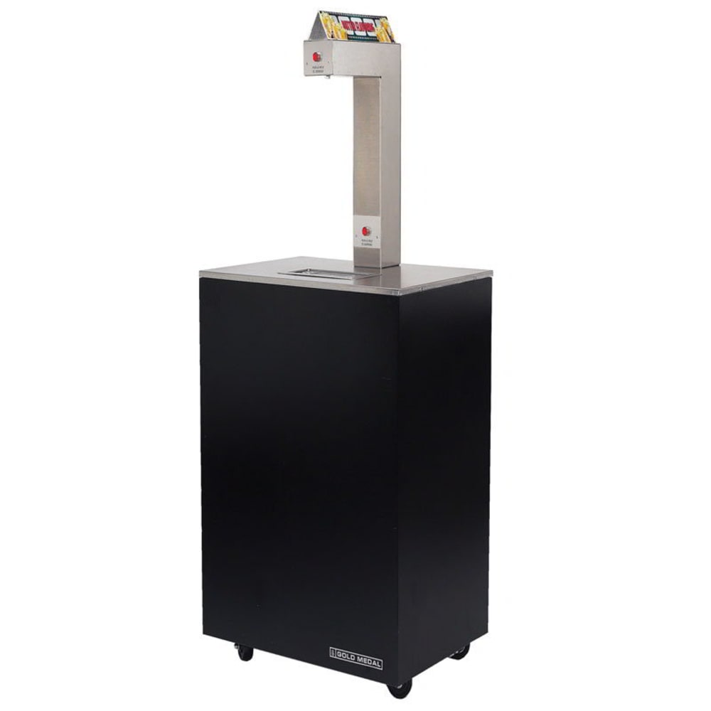 Gold Medal 2495 Popcorn Butter Dispenser Base, Rolling Black