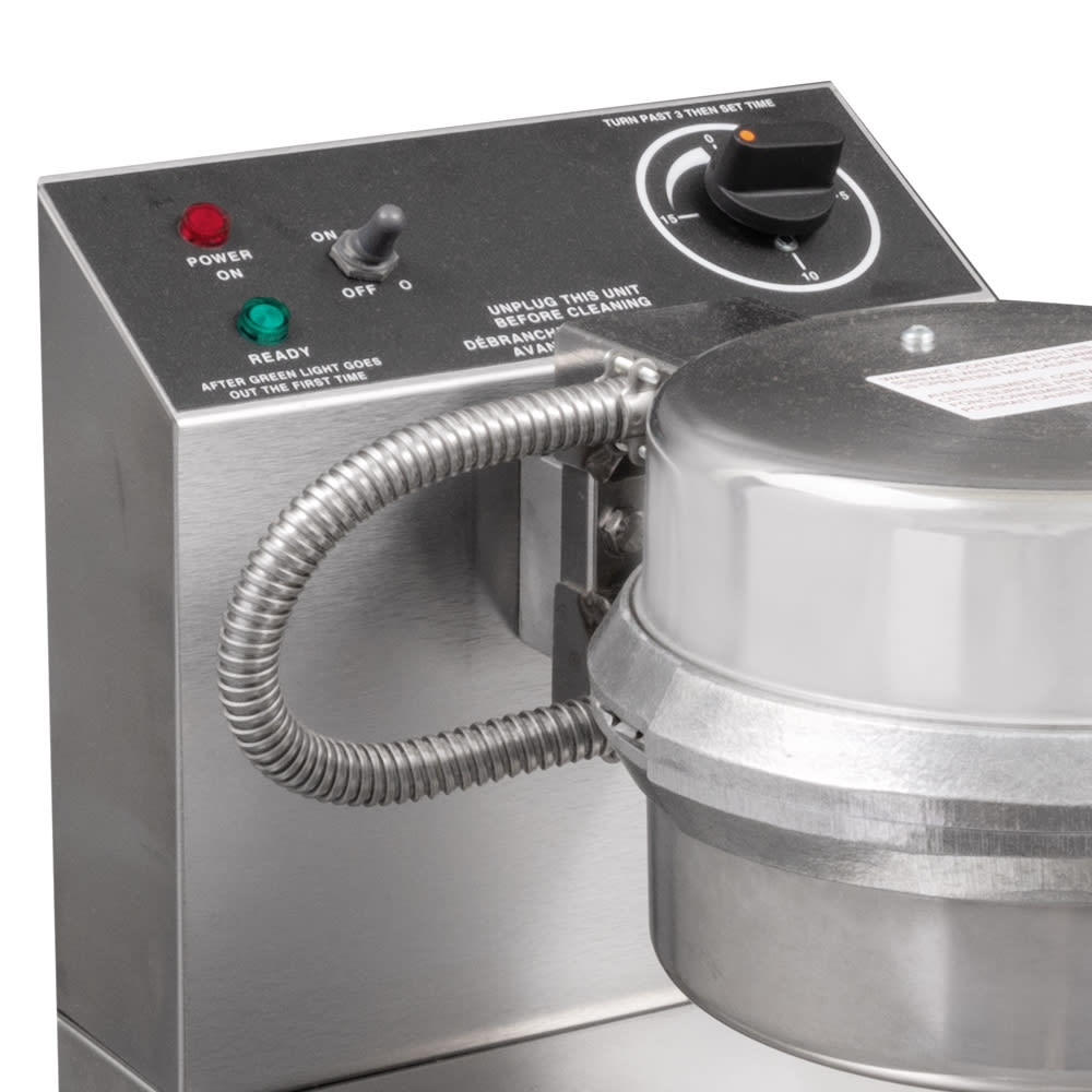 Gold Medal 5020 Giant Waffle Cone Baker w/ 8" Danish Grid & Push Button