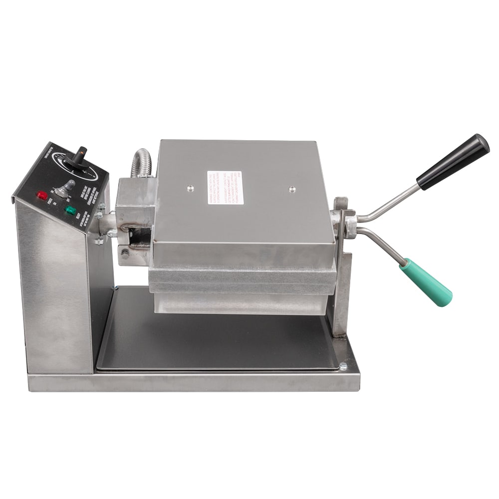 Gold Medal 5025 (4) Classic Belgian Waffle Maker w/ Stainless Steel