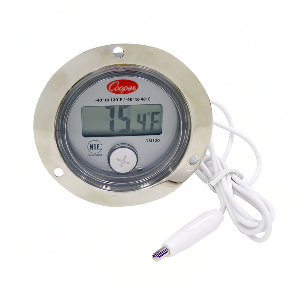 Taylor 214621J Dishwasher Thermometer w/ Plastic Armor Case, 0 to 220F