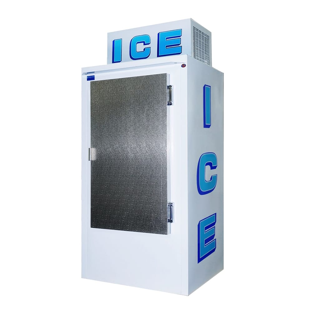 Polar Temp 300AD 36" Outdoor Ice Merchandiser w/ (29) 20 lb Bag