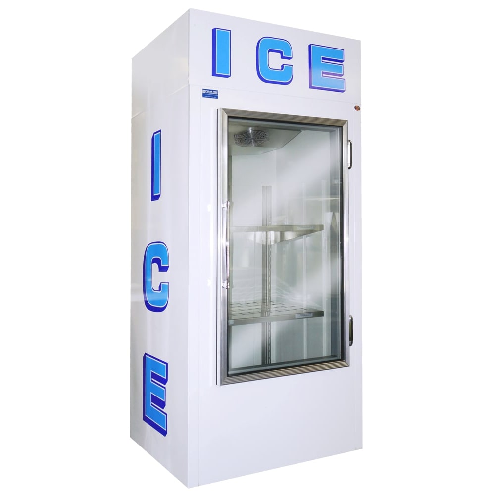 Polar Temp 300ADG 36" Indoor Ice Merchandiser w/ (35) 20 lb Bag