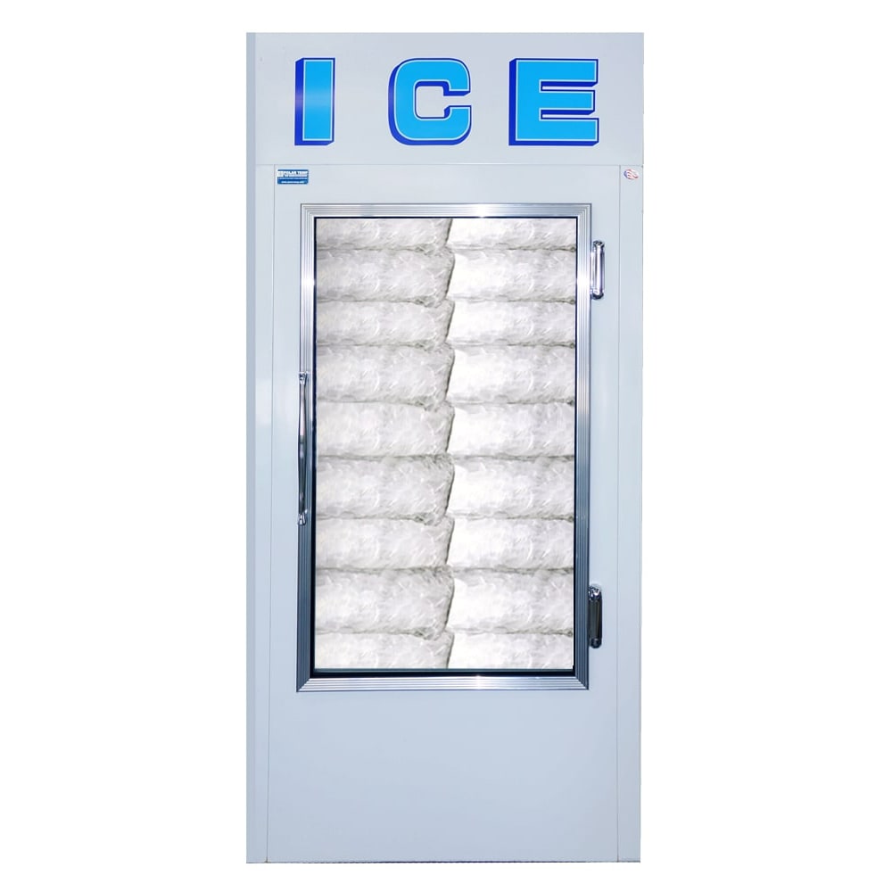 Polar Temp 300ADG 36" Indoor Ice Merchandiser w/ (35) 20 lb Bag