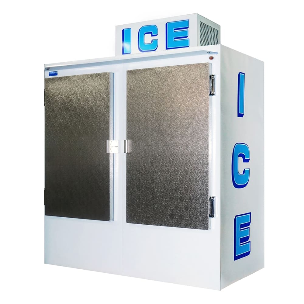 Polar Temp 670AD 62" Outdoor Ice Merchandiser w/ (62) 20 lb Bag