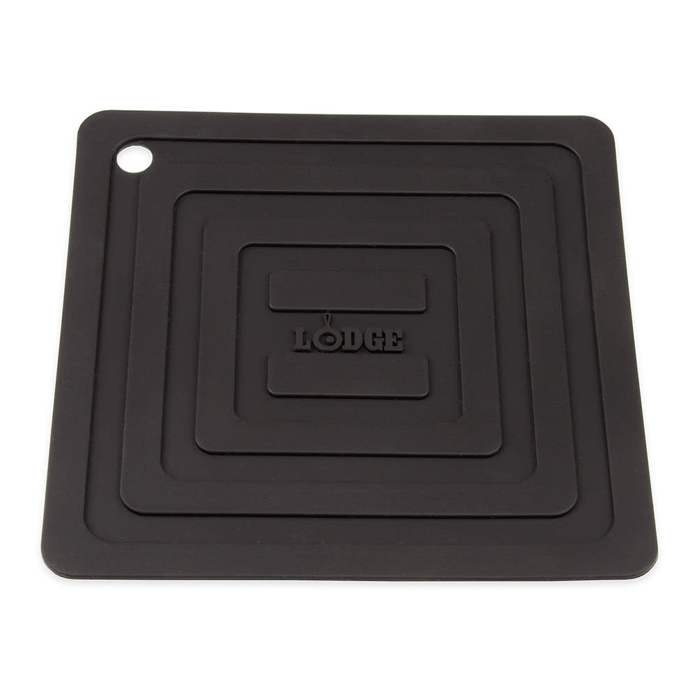 Lodge AS6S11 Black 6 x 6 Silicone Pot Holder