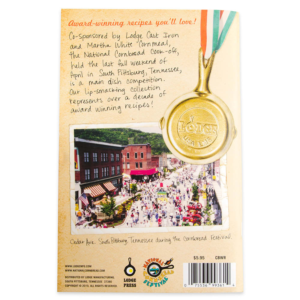 Lodge CBWR National Cornbread Festival Winning Recipes Cookbook w/ 64 Pages