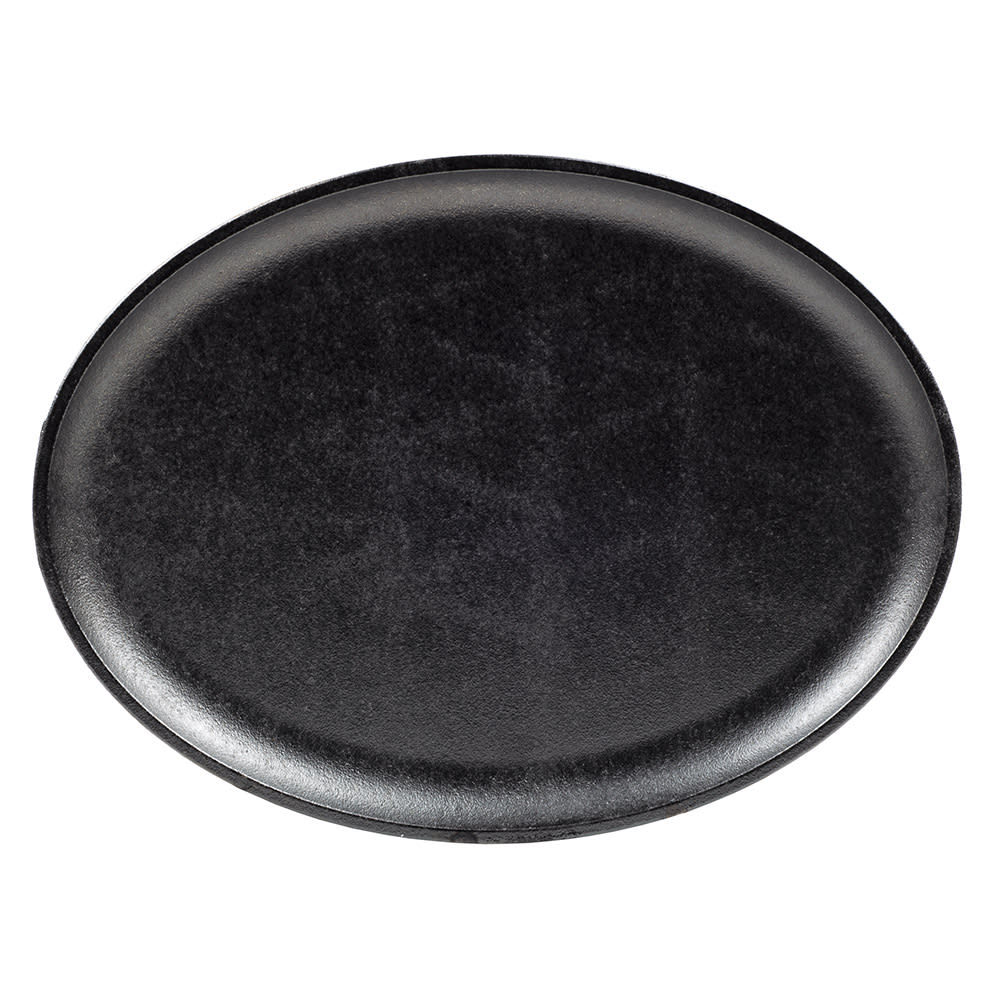 Lodge LJOSH3 Jumbo Oval Cast Iron Serving Griddle, 13x10"