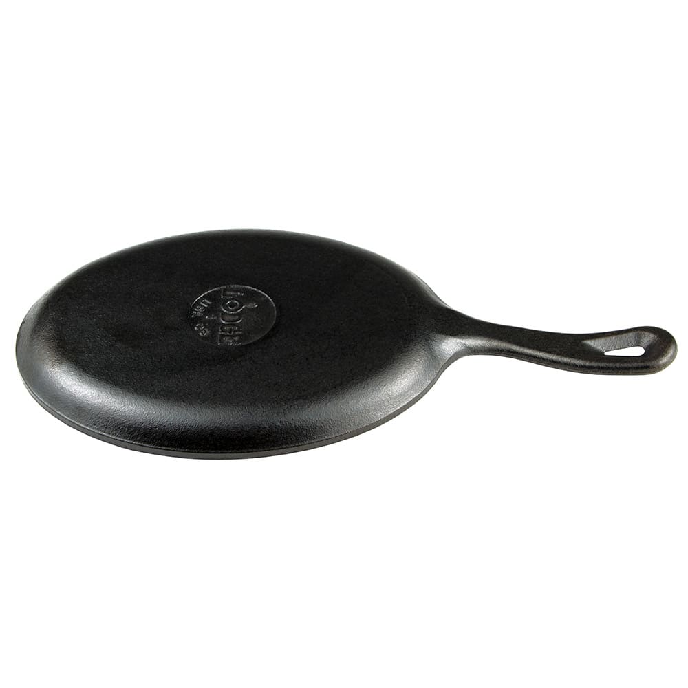 Lodge LOS3 Oval Serving Griddle w/ Handle 10" x 7 1/2", Cast Iron