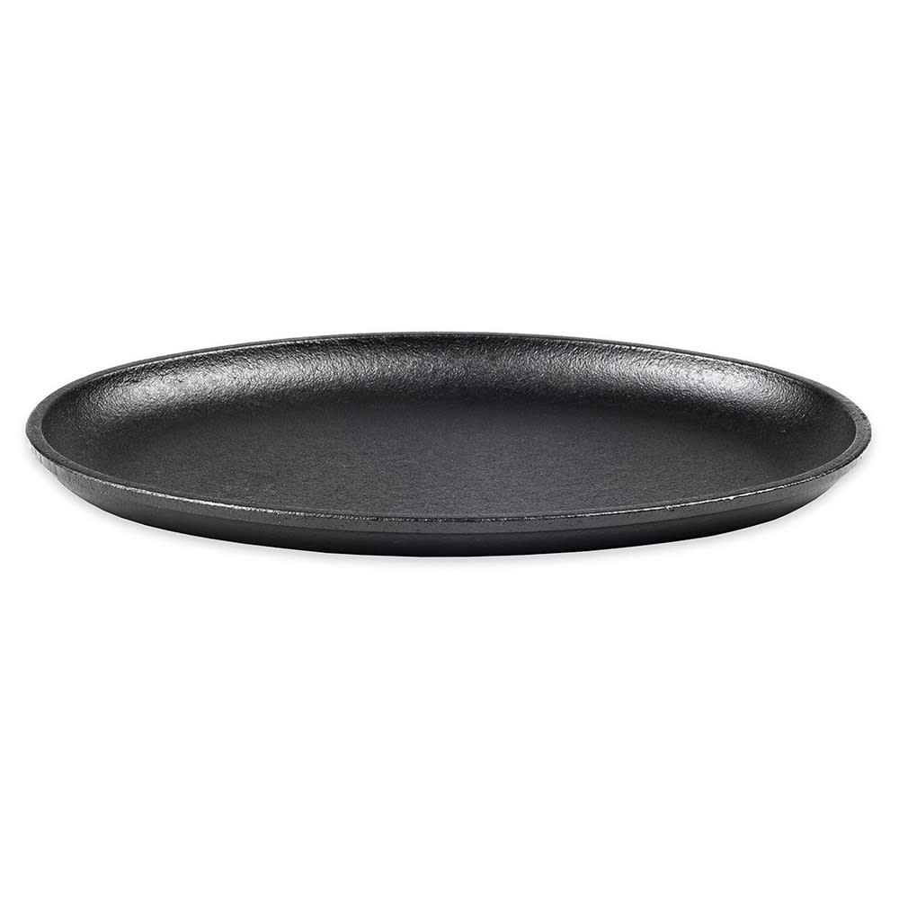 Lodge LOSH3 Oval Induction Serving Griddle 10" x 7 1/2", Cast Iron
