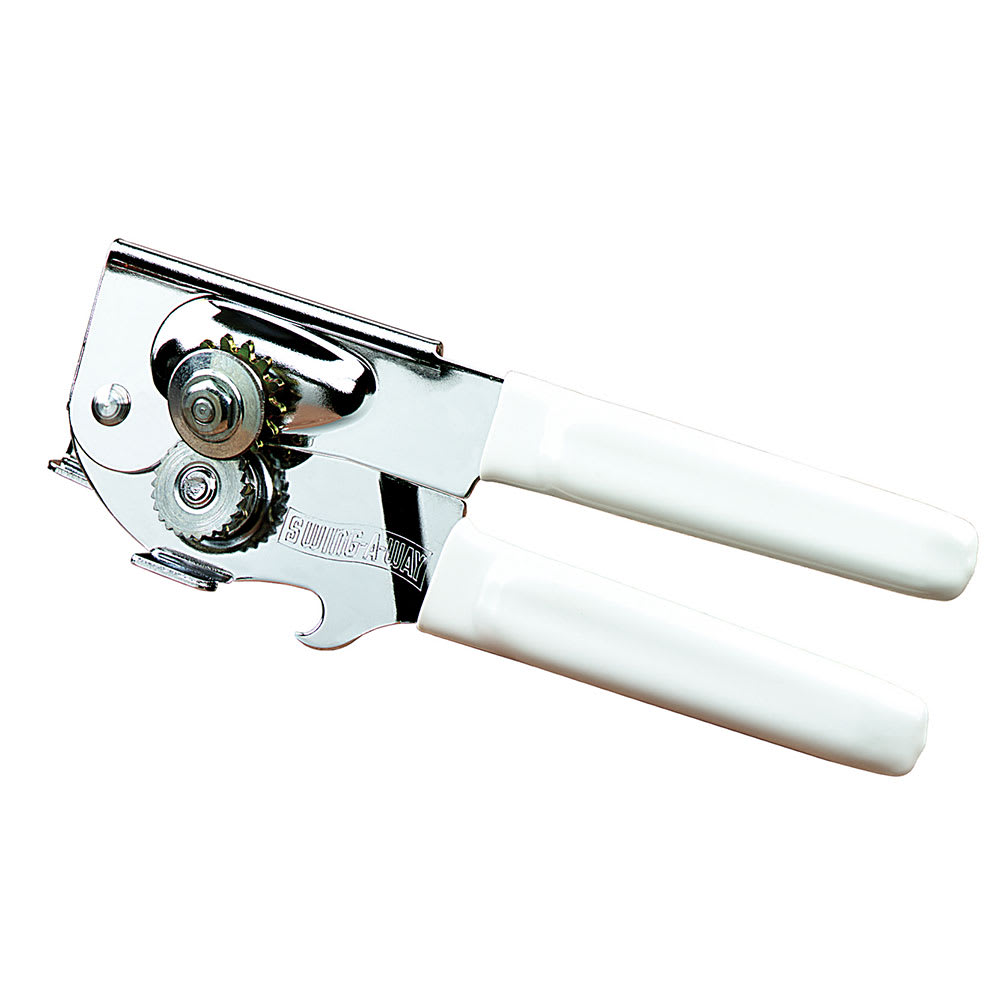 Heavy Duty Kitchen Manual Wall Mount Can Opener Magnetic Lifter Swing  Away,White