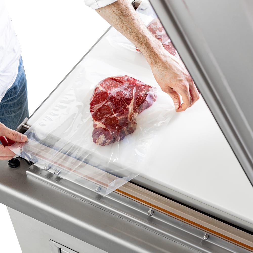 Sipromac 550A Chamber Vacuum Sealer w/ (2) 26" Seal Bars, 208v/3ph