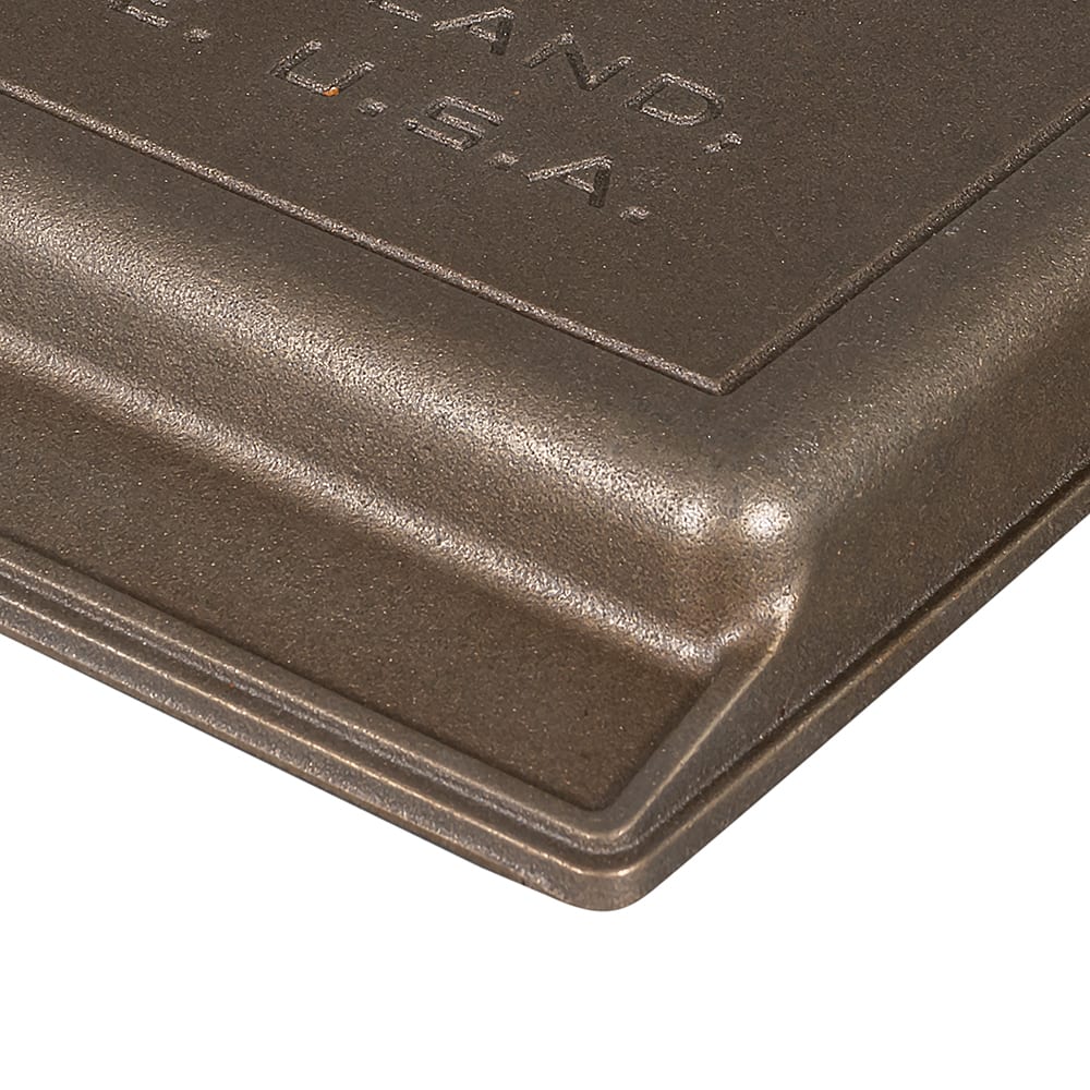 Finex G1510001 Seasoned Cast Iron Lean Grill Pan Grooved, 15" x 9"