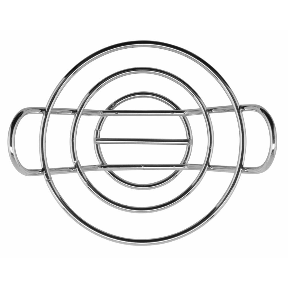 GET 422770 4 1/2" Round Wire Bucket Basket, Stainless Steel