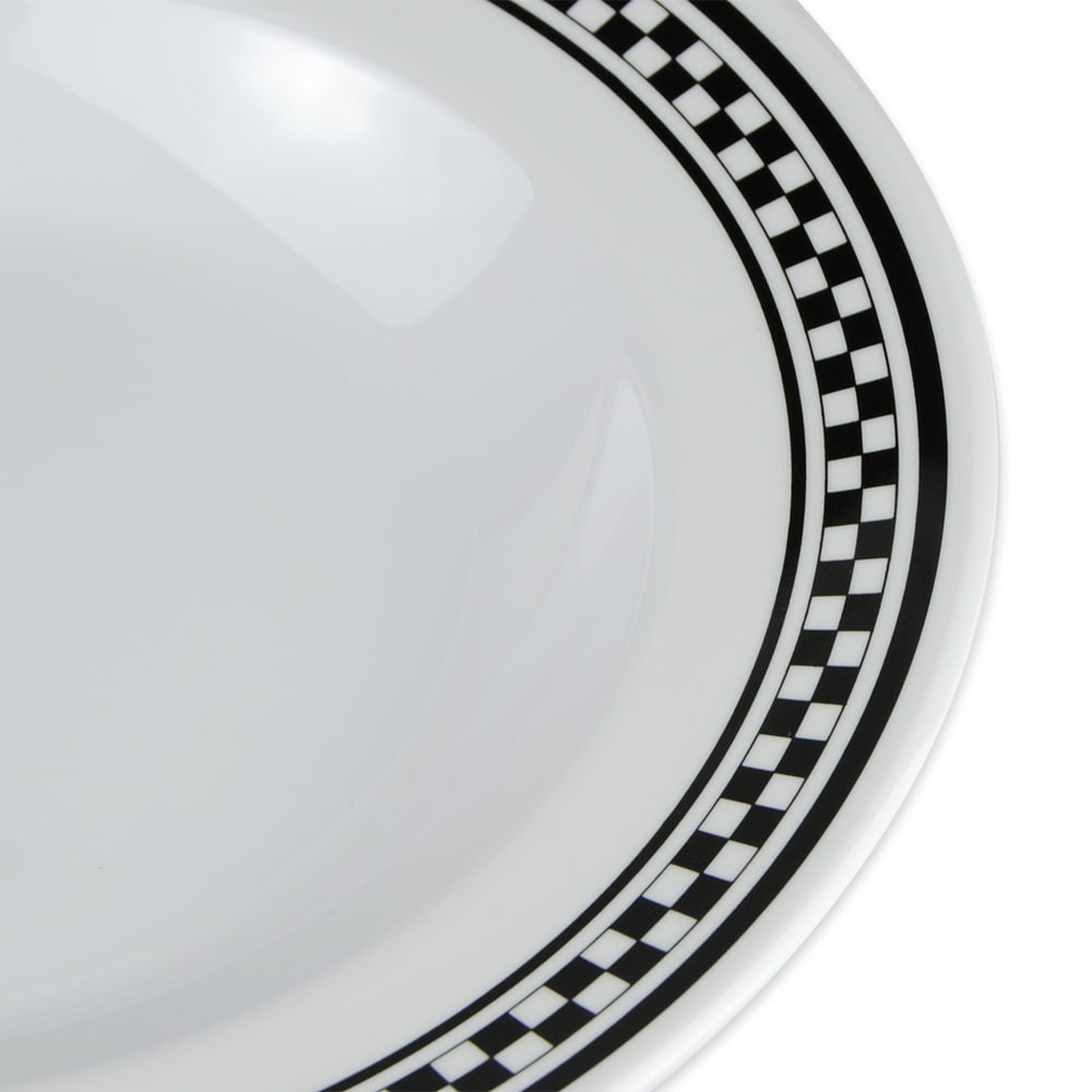 GET B1611X 16 oz Melamine Pasta Bowl, White