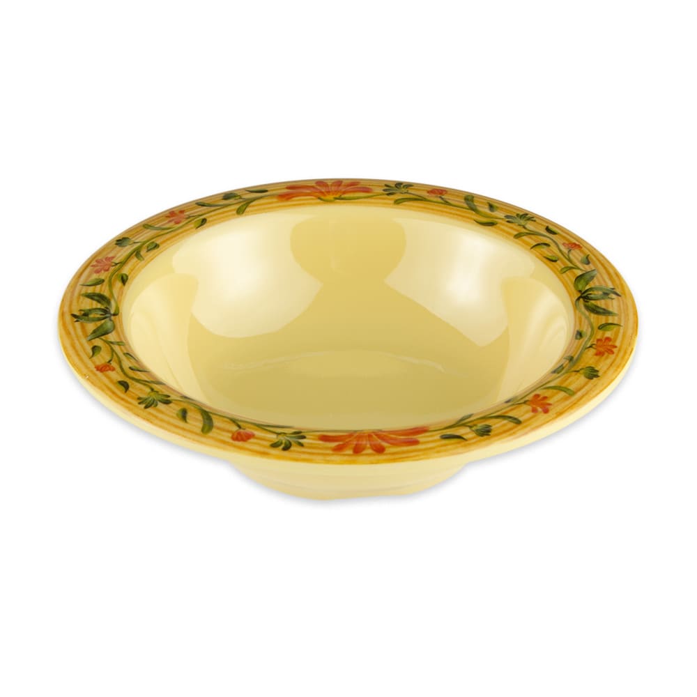 GET B-454-VN 4 12 oz Melamine Dinner Bowl, Yellow
