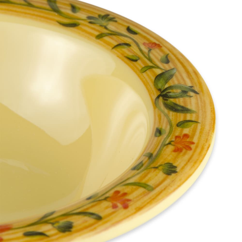GET B454VN 4 1/2 oz Melamine Dinner Bowl, Yellow
