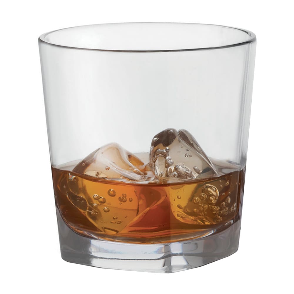 GET SW-1470-CL 9 oz Clear Plastic Rocks Glass