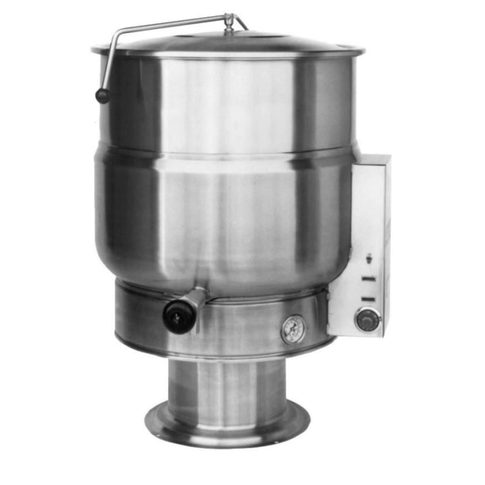 Market F40PE 40gal. Steam Kettle Stationary, 2/3 Jacket, 240v/3ph