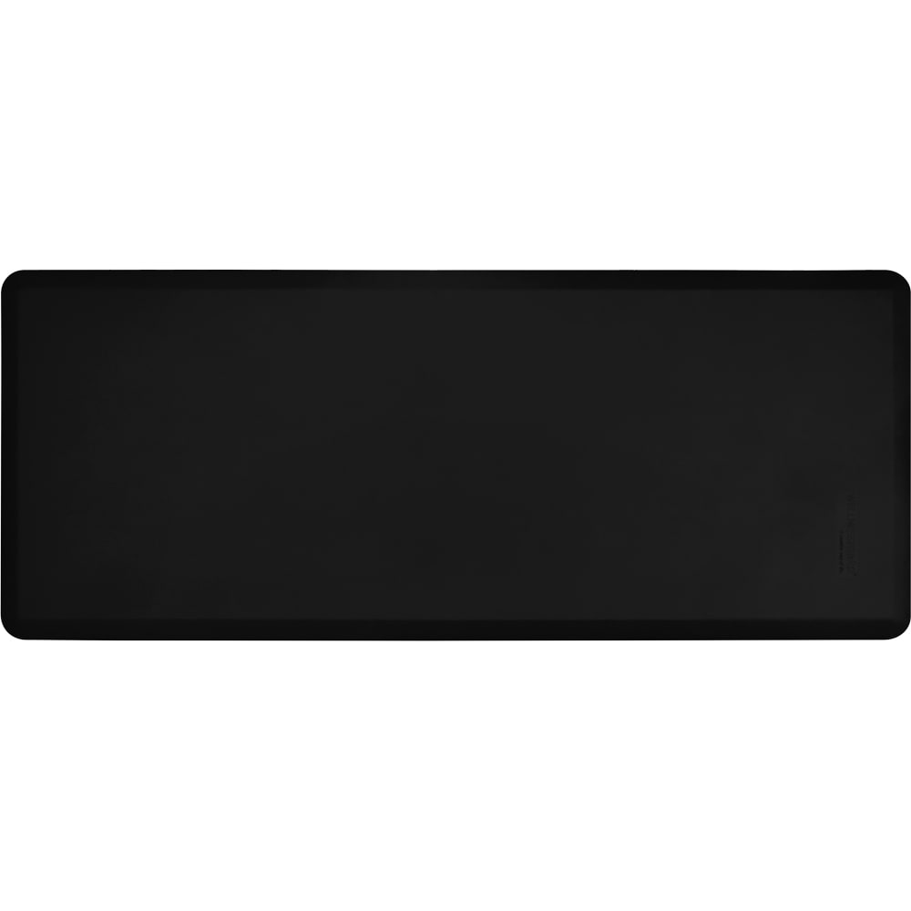 Wellness Mats FIT6BLK Fitness Mat w/ NoTrip Beveled Edge & NonSlip