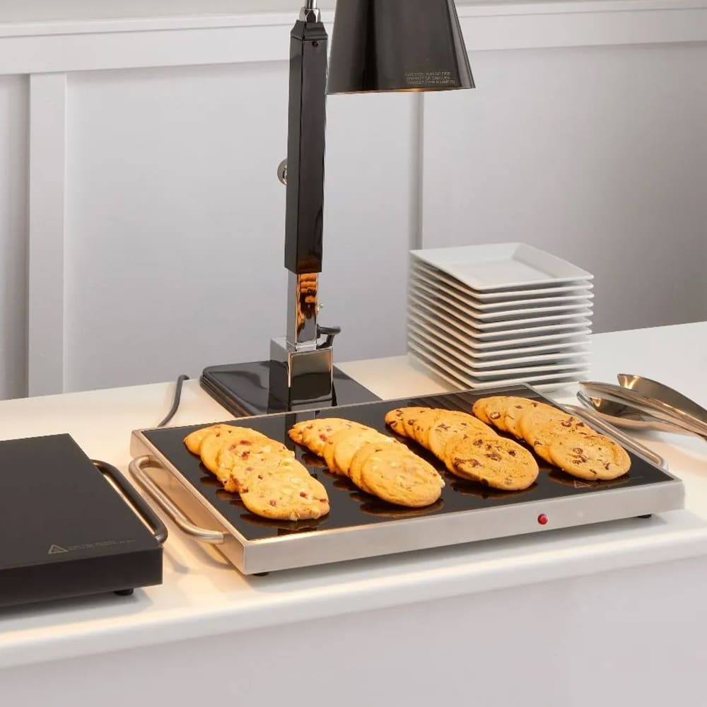 Spring USA ST1220 Countertop Warming Tray w/ Handles 24" x 13 3/4