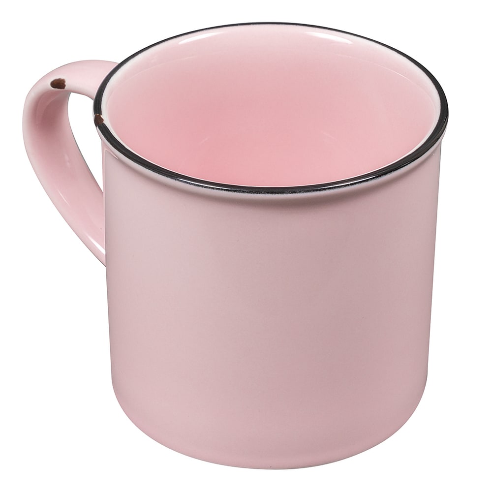 Oneida L2101003560 14 oz Tin Tin™ Cup Porcelain, Pink