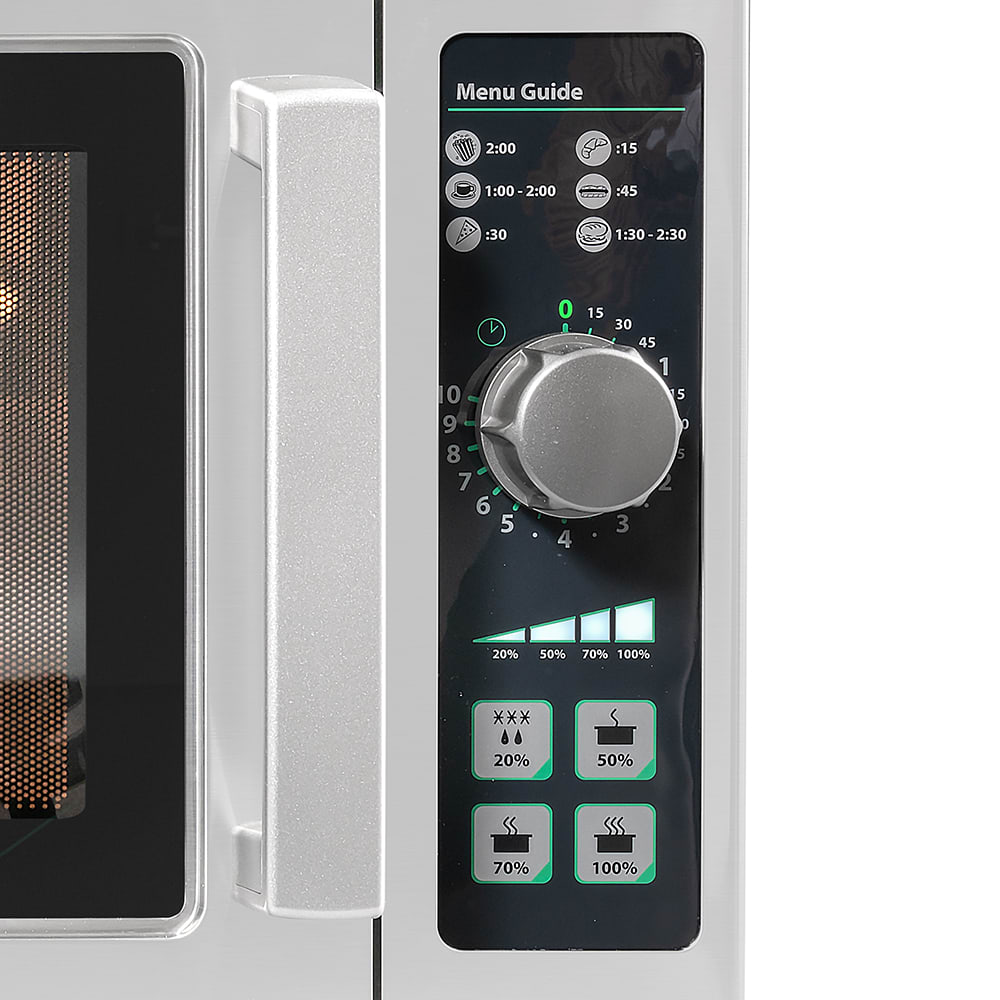 Amana RCS10DSE 1000w Commercial Microwave w/ Dial Control, 120v
