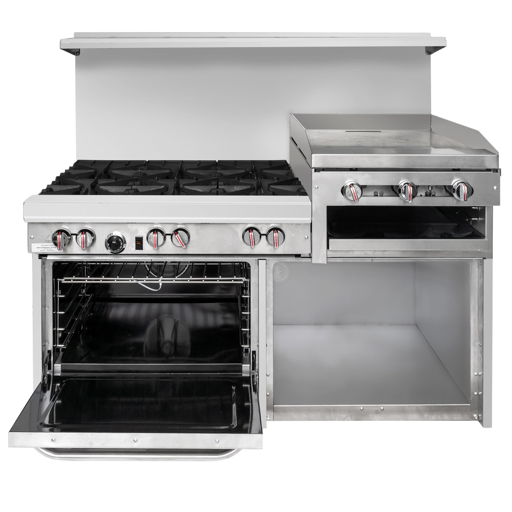 Southbend S60AC2RR 60" 6 Burner Gas Range w/ Griddle/Broiler