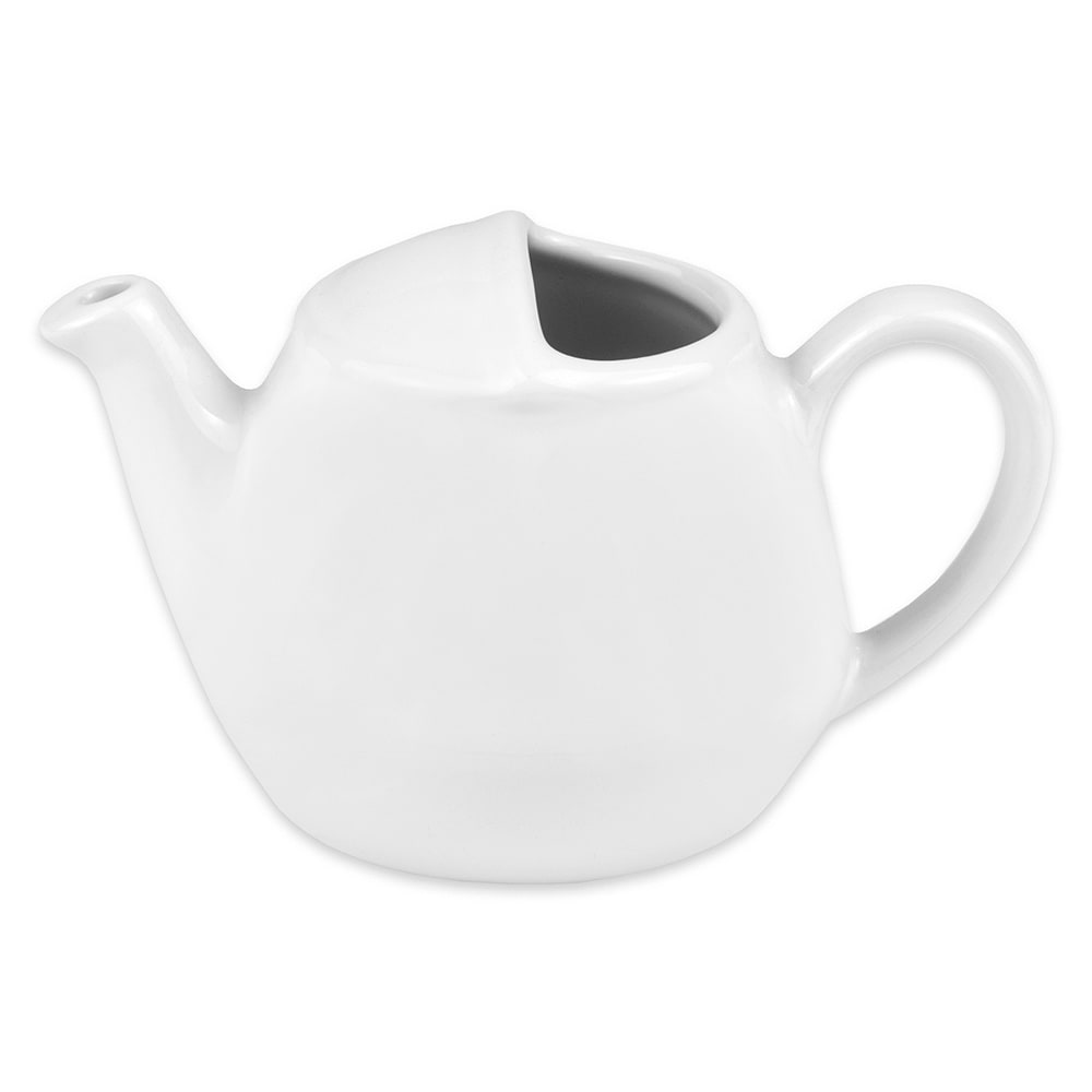 Hall China HL820ABWA 16 oz London Teapot China, Bright White