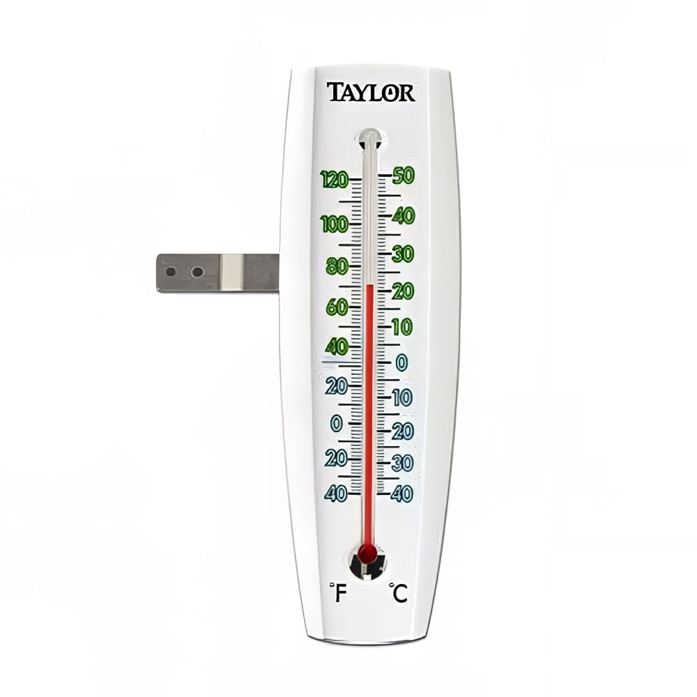 Taylor 5329 Indoor Outdoor Thermometer w/ Large Print, TempGraph