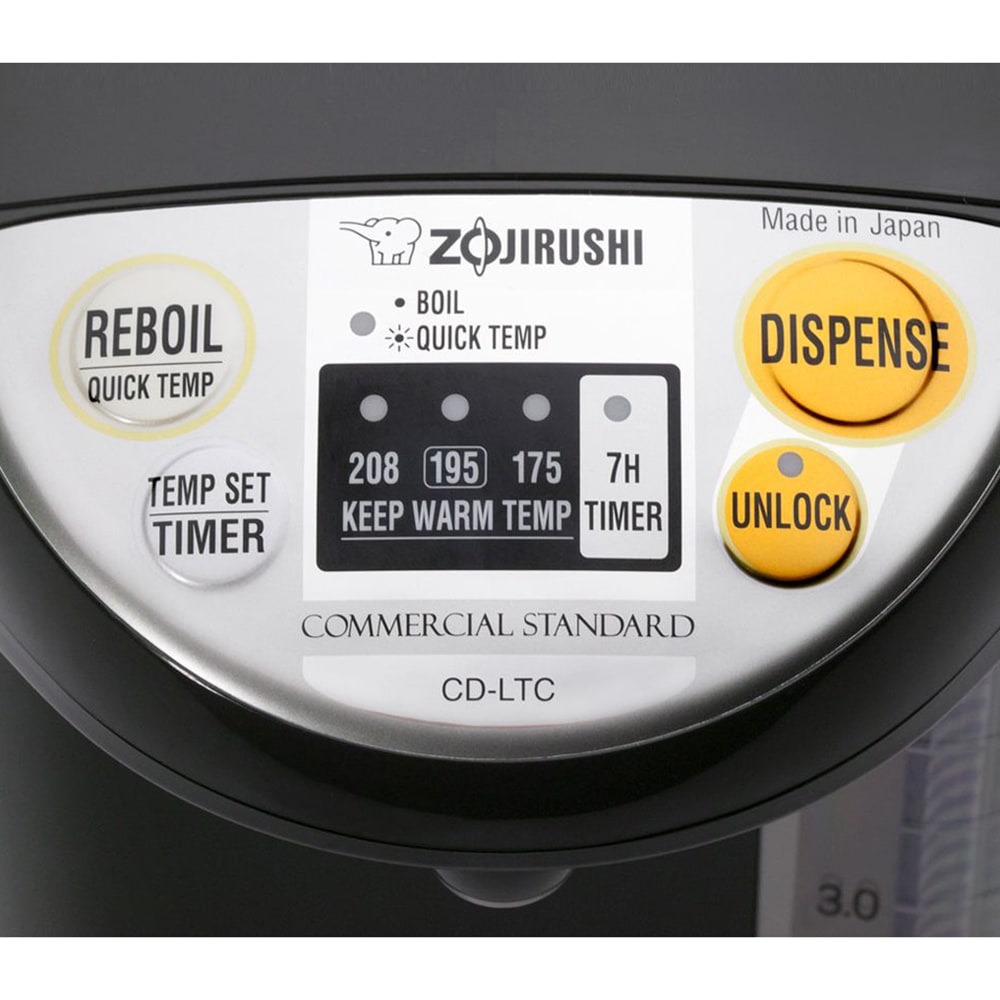 Zojirushi CDLTC50 19 oz Countertop Water Boiler & Warmer 9 1/8"W x