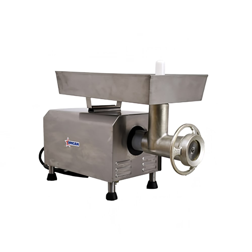 Omcan 11067 Countertop Meat Grinder w/ Extra Large Hopper, 110v