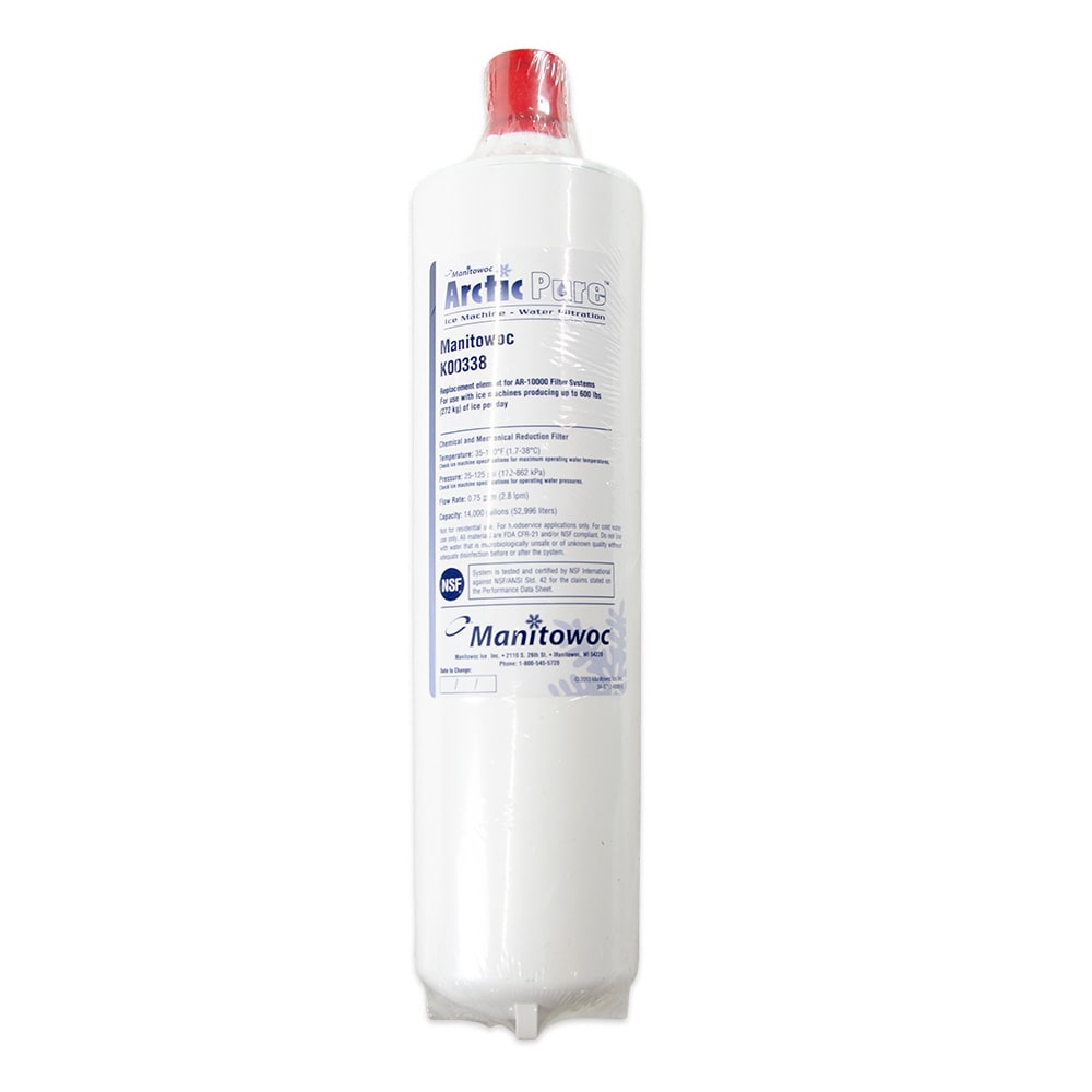 Manitowoc Ice K00338 Replacement Water Filter Cartridge for AR10000