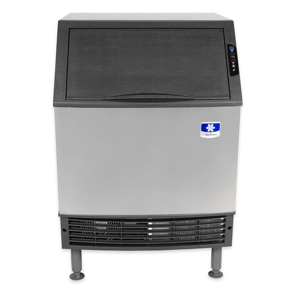 Manitowoc Ice UDF0240W 26"W Full Cube NEO Undercounter Ice Machine 197 lbs/day, Water Cooled