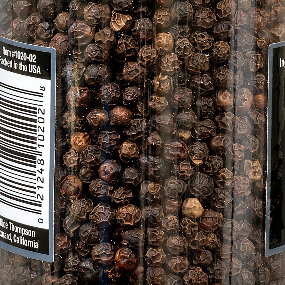 Olde Thompson 102002 4 9/10 oz Black Pepper Disposable Grinder