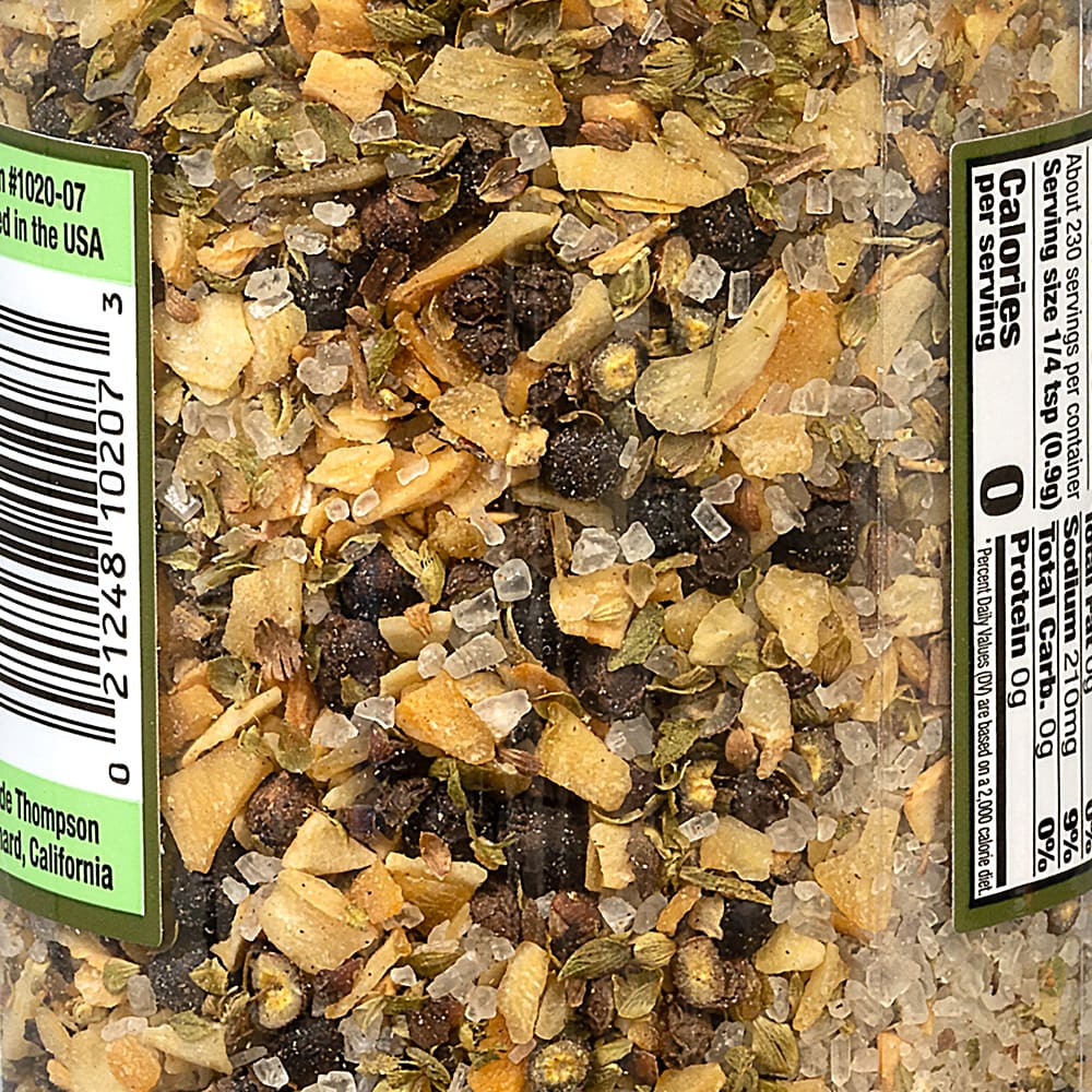 Olde Thompson 102007 7 3/10 oz Garlic Pepper Disposable Grinder